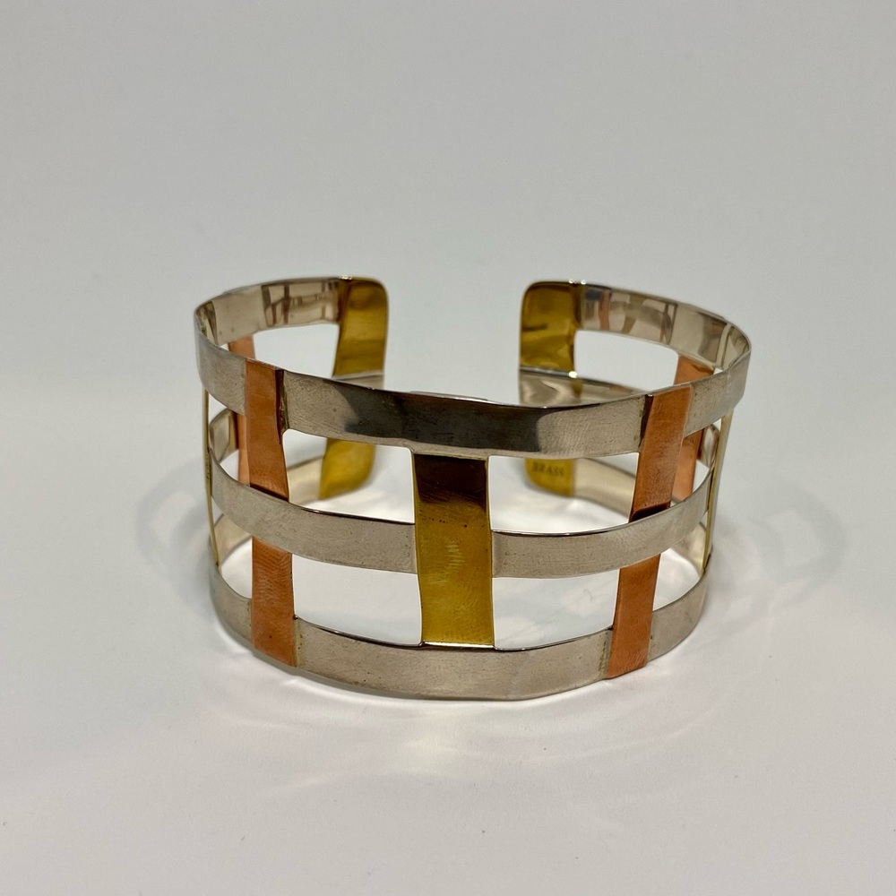 Robert Lee Morris Studio Vintage Cagey Cuff Bracelet
